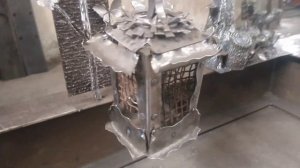 дерево из металла и фонарь своими руками из металла