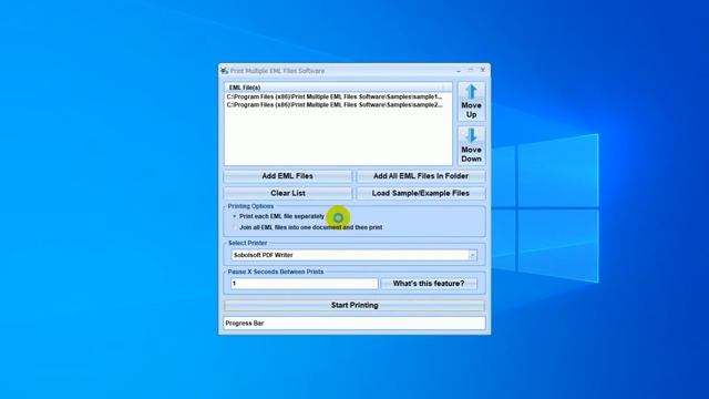 How To Use Print Multiple EML Files Software смотреть онлайн