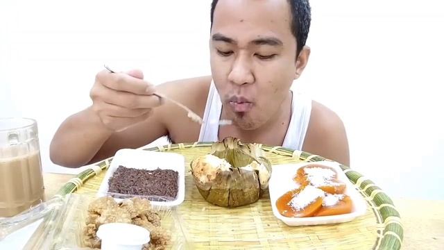 Breakfast || tea with milk+pinoy street food kakanin || special bibingka || paborito ng pinoy(JLTV) смотреть онлайн