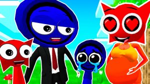 СЕМЬЯ СПРУНКОВ БЕРЕМЕННА и ЖДУТ РЕБЁНКА В МАЙНКРАФТ ВОВАН СПРАНКИ