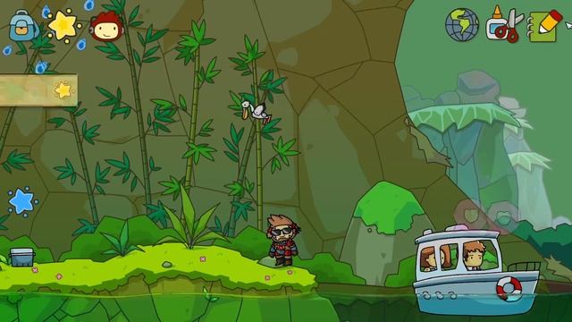 Делаем клона для обезьяны - Scribblenauts Unlimited смотреть онлайн
