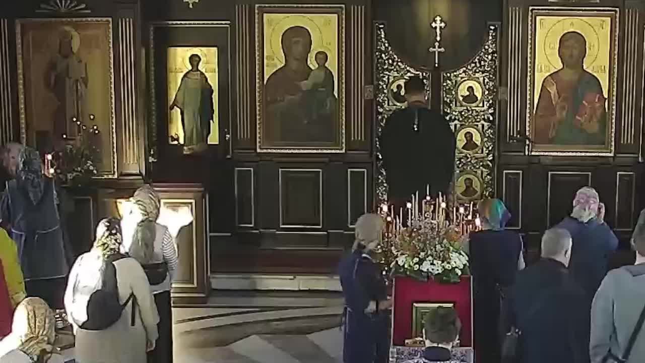 16.04.2025 Великая Среда. Общая исповедь. Вечернее богослужение. смотреть онлайн