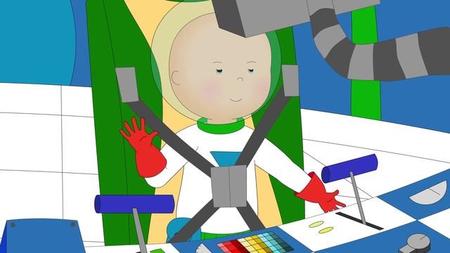 How Ticklish Are You? | Caillou's New Adventures смотреть онлайн