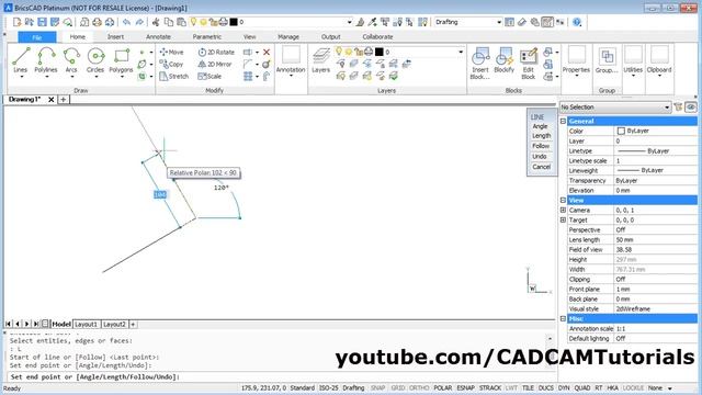 BricsCAD Tutorial for Beginners - 1 смотреть онлайн