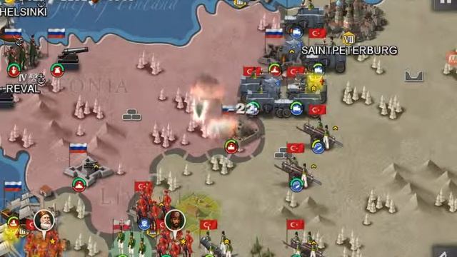 European War 4 Napoleon Европа 1809 Турция #5 "Осада Санкт-Петербурга" смотреть онлайн