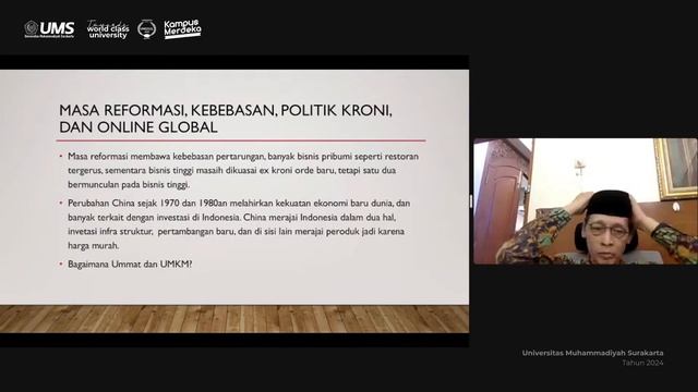 Webinar Series AIK: Dinamika Peran Muhammadiyah Dalam Membangun Ekonomi Kebangsaan