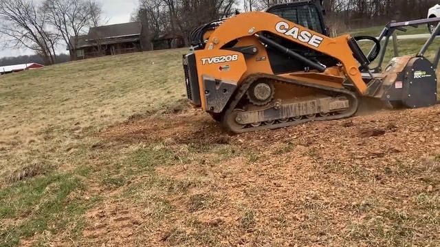 Case tv620b CTL / Battle Ax Mulcher-WOW!