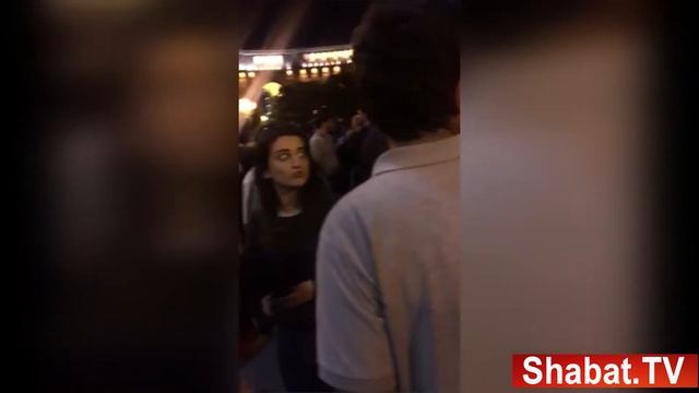 «ЯБЛОКОВ» ընկերությունը ցուցարարներին բաժանում էր էկոլոգիապես մաքուր չիպսեր