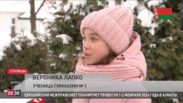 Акция «30 добрых дел» В Столбцах школьники построили птичий городок смотреть онлайн