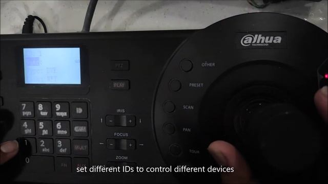 Dahua NKB1000 With Dahua Network PTZ Camera Direct Connection | Urdu | English Subtitles