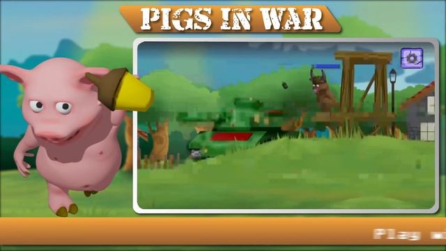 Pigs In War - El nuevo videojuego de estrategia y batallas смотреть онлайн