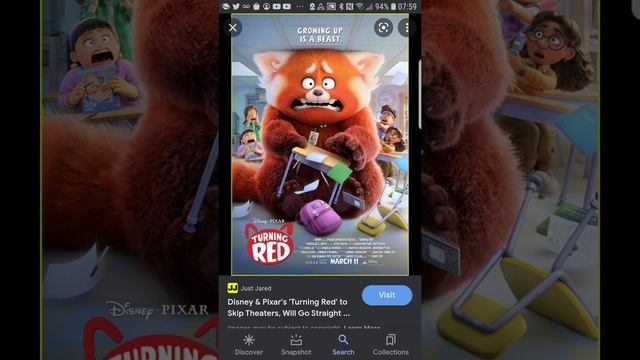 Turning Red🦊 is another Pixar film going straight to Disney Plus😤 смотреть онлайн