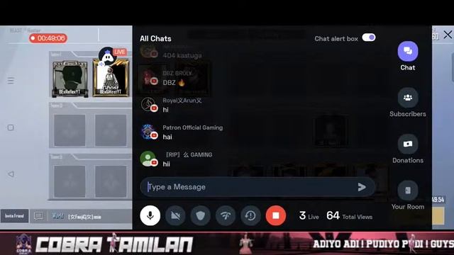 COBRA SCRIMS S1 &FTCxBLK PRESENT CHICKEN MANIA | SEASON - 6 | смотреть онлайн