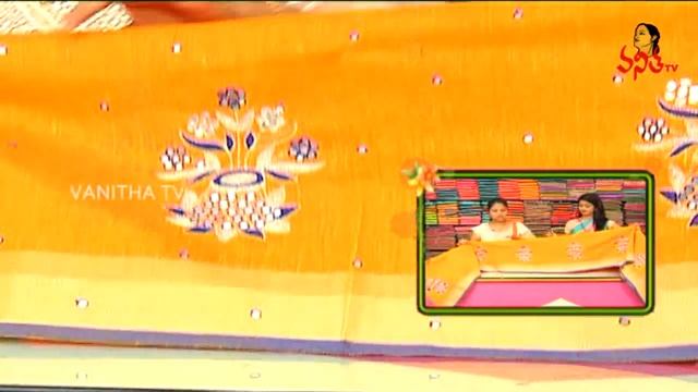 Latest Bridal Collection Pattu & Fancy Sarees | Sogasu Chuda Tarama | Vanitha TV смотреть онлайн