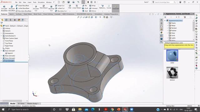 Solution of SOLIDWORKS Model Mania 2021 | 3DEXPERIENCEWORLD2021 | Part-1 #SOLIDWORKS смотреть онлайн