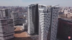 Проекты высотных зданий с применением искусственного камня White Hills