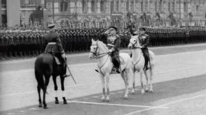 ХРОНИКА ВОВ #10 Парад Победы 1945 года на Красной площади Г.К. Жуков, К.К. Рокоссовский