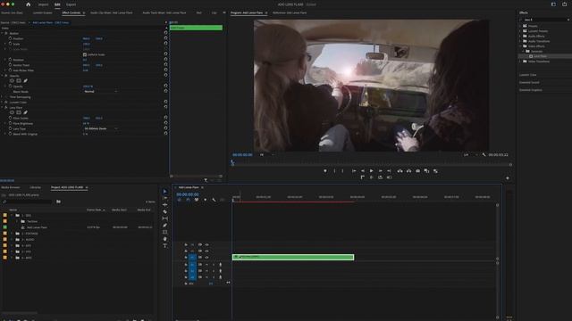How To Add a Lens Flare in Premiere Pro смотреть онлайн
