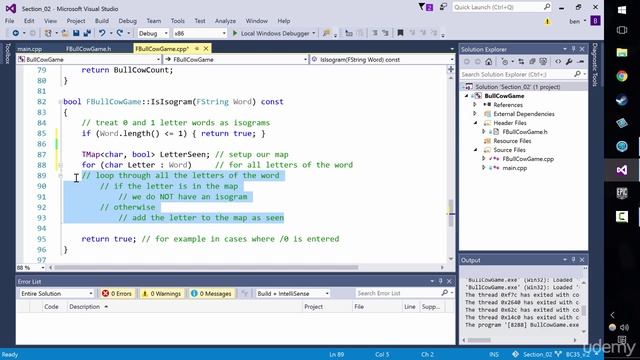 [Udemy UE4 C++] 045 Range-based for Loop смотреть онлайн
