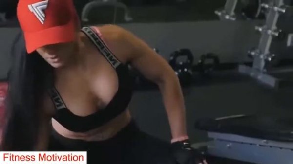 Hottest Female Fitness Model with Perfect body Workout Inspirational Video - P2