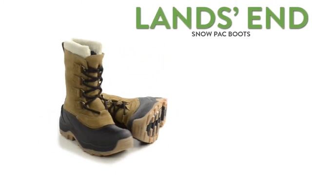 Lands’ End Snow Pac Boots - Insulated (For Boys) смотреть онлайн