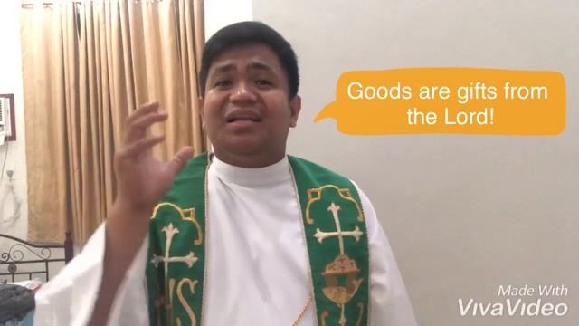 September 22, 2019, 25th Week OT “Huwag tayong maging alipin ng kayamanan!” смотреть онлайн