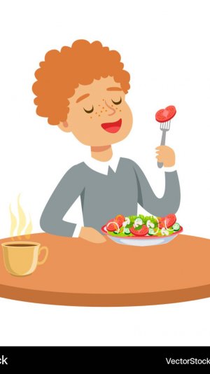 Мой завтрак диабетика.