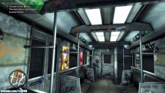 GTA IV - Metro train camera mod test смотреть онлайн