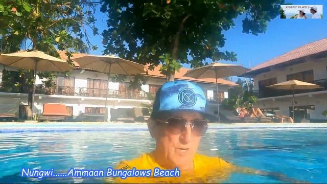 #7. Zanzibar--Nungwi. Amaan Bungalows Beach (с дрона), прогулка на лошадях по океану в прилив... смотреть онлайн