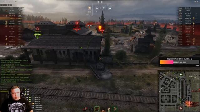 18+\(rus-eng) Тяжёлый танк Tiger II как танк? Стрим, топ аутиста мира танков, всех времен и народов смотреть онлайн