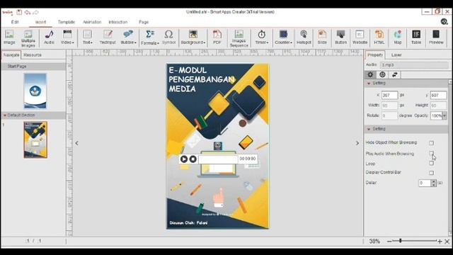 Membuat Cover E-Modul Menggunakan Aplikasi Smart Apps Creator (SAC)_Felani Henrianti Priyono, M.Pd смотреть онлайн