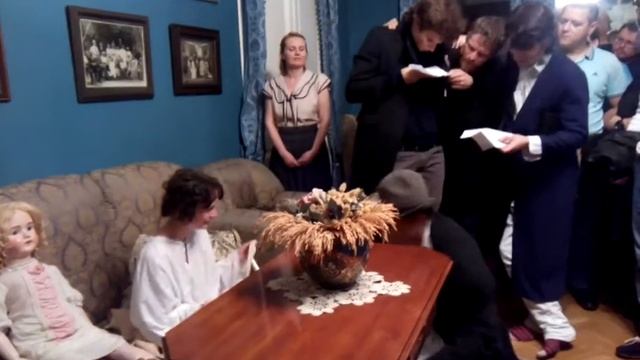 перфоманс" Гости в Музее Ф И Шаляпина". смотреть онлайн