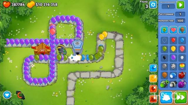 Bloons TD 6 - Эксперименты над обезьянами #4 смотреть онлайн