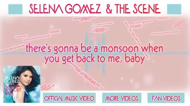 A Year Without Rain Lyrics - Selena Gomez смотреть онлайн