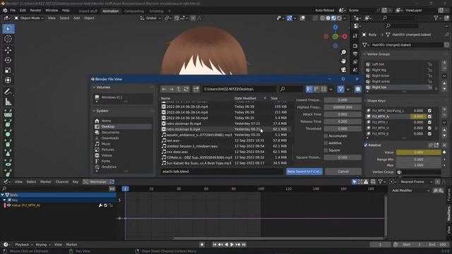 Auto Lip Sync in blender (easy) смотреть онлайн