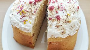 "Меренга Швейцарская" для кулича🍞🌸