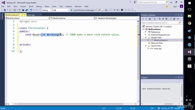 [Udemy UE4 C++] 025 Using Header Files as Contracts смотреть онлайн