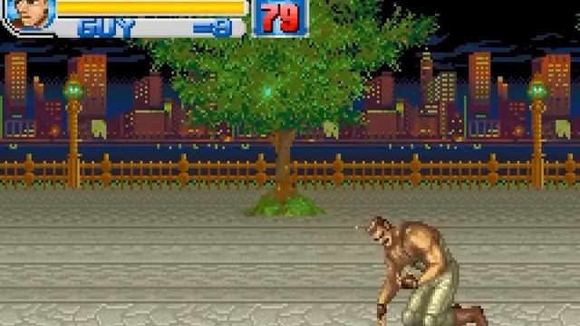 Final Fight One (US) [Game Boy Advance] смотреть онлайн