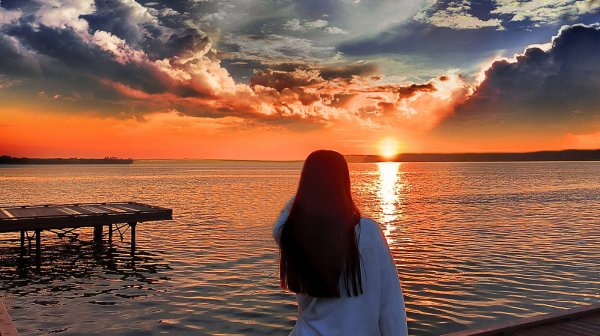 Небо, небо, небо.