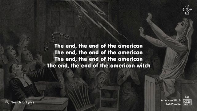 Rob Zombie - American Witch (Lyrics for Desktop) смотреть онлайн