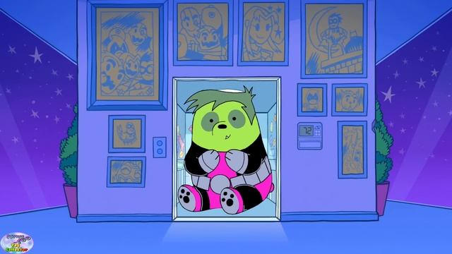 Teen Titans Go! Transforms Raven We Bare Bears Grizzly Panda Surprise Egg and Toy Collector SETC смотреть онлайн