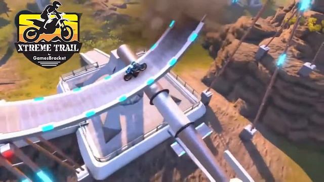Xtreme trail: 3D Racing - Offline Dirt Bike Stunts Android Game смотреть онлайн
