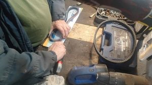 Измеряю длину ремня ВАРИАТОРА Скутера ХОРС56.. 842..