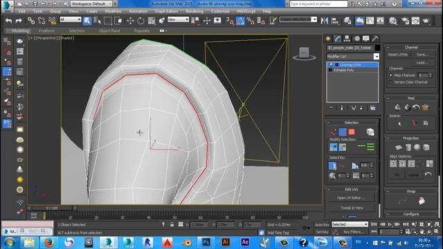 24- UVW unwrap 3ds max смотреть онлайн