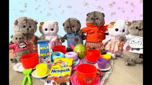 БАСИКИ В ГОСТЯХ у друзей. Про басиков #волшебныебудни #басики #басик