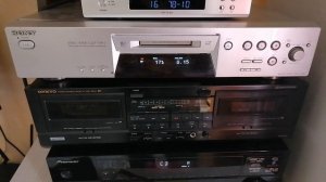 Запись на минидисковую деку Sony MDS-JE480