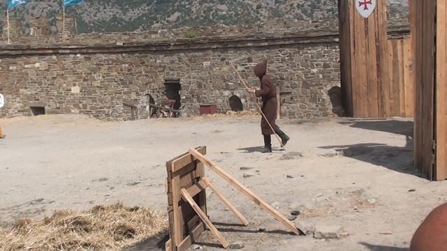 Генуэзский шлем 2015, бугурт утром 16.08.15 смотреть онлайн