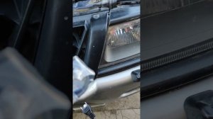 Меняем лампы на Паджеро спорт #минилинзы #свет