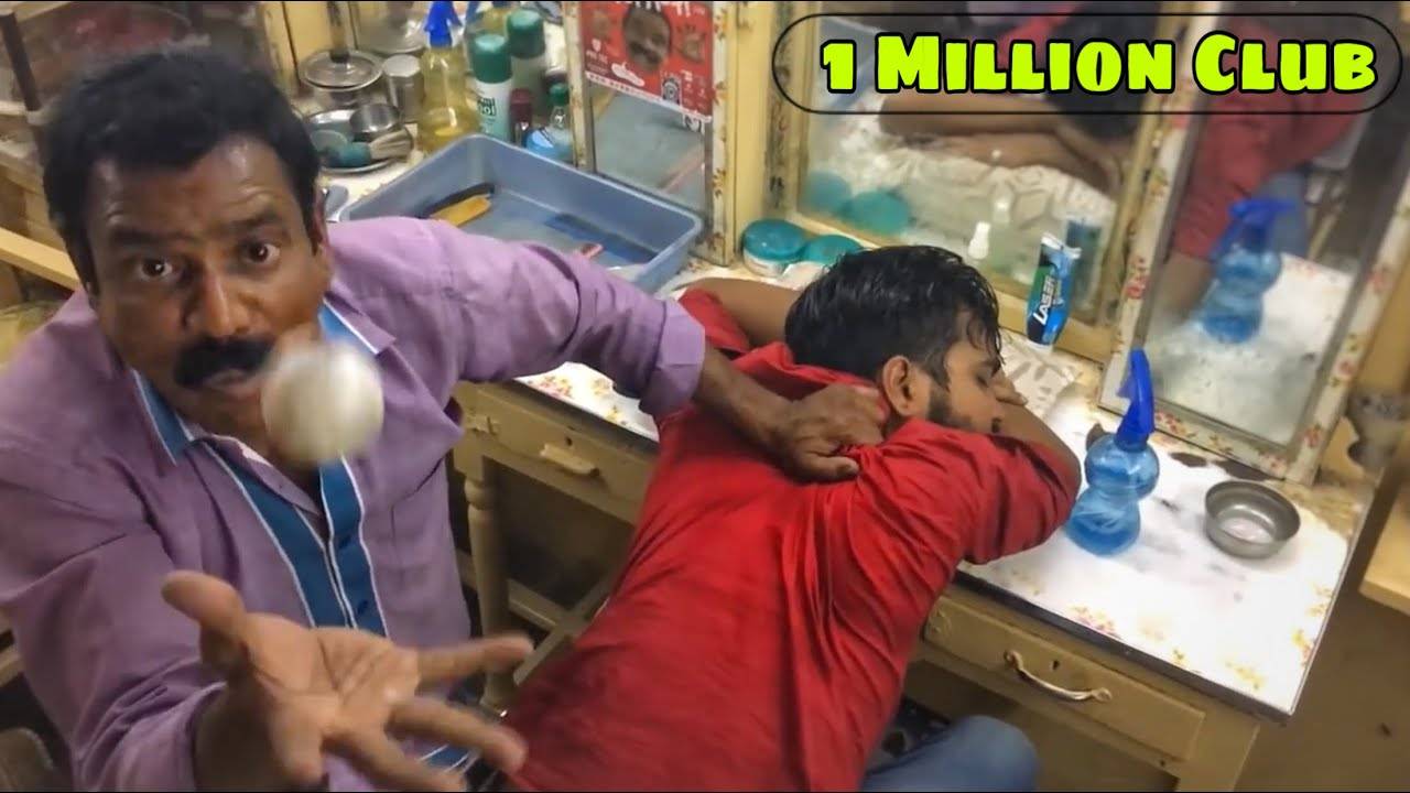 World's Greatest Head Massage (Face Massage) Part 1 - Baba The Cosmic Barber & Puremassage смотреть онлайн