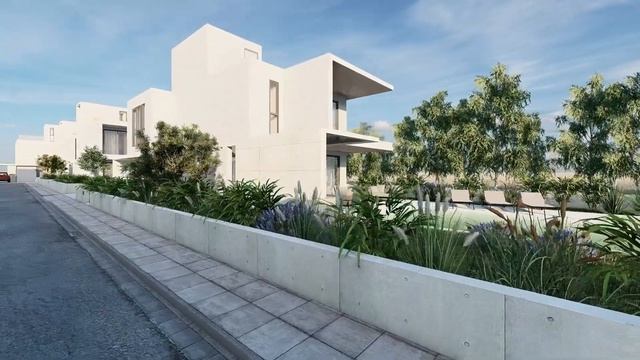 Alegra Villas - обзор новых вилл от застройщика Кипре, Пафос. смотреть онлайн